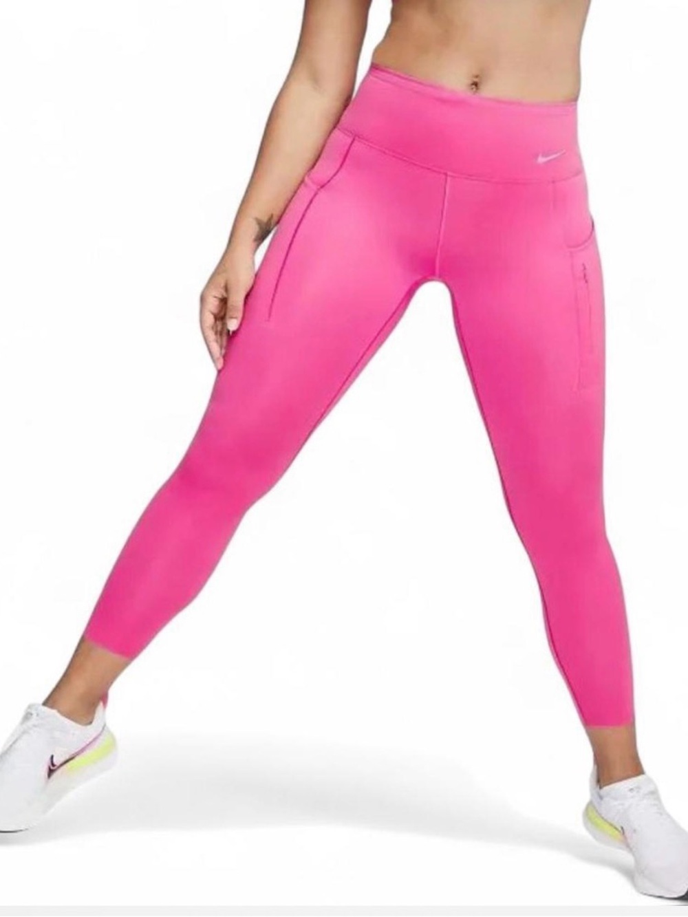 Nike Go Women s Firm-Support Mid-Rise 7/8 Leggings with Pockets